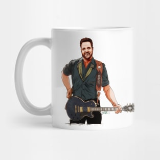 Randy Houser - An illustration by Paul Cemmick Mug